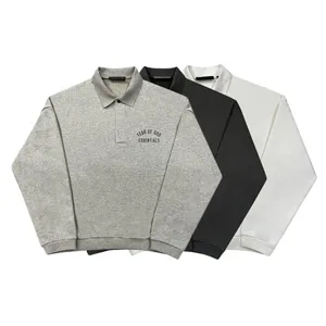 Fear of God Essentials Fleece Polo フィアオブゴッド エッセンシャルズ フリース ポロシャツ 3色（Fear of God 6）
