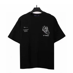 Louis Vuitton LV Trainer Print Tee ルイヴィトン LVトレイナー プリント Tシャツ ブラック（Louis Vuitton 69）