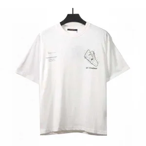 Louis Vuitton LV Trainer Print Tee ルイヴィトン LVトレイナー プリント Tシャツ ホワイト（Louis Vuitton 68）
