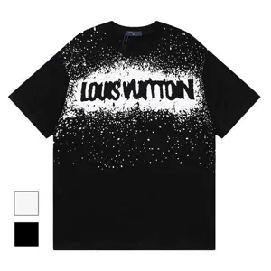 Louis Vuitton Paint Design Tee ルイヴィトン ペイント デザイン Tシャツ ブラックとホワイト 2色（Louis Vuitton 64）