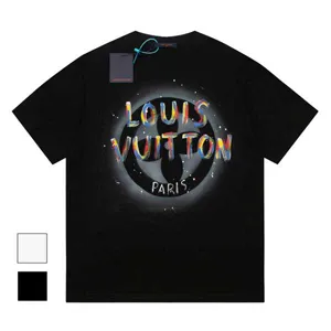 Louis Vuitton Color Paint Design Tee ルイヴィトン カラー ペイント デザイン Tシャツ ブラックとホワイト 2色（Louis Vuitton 62）?