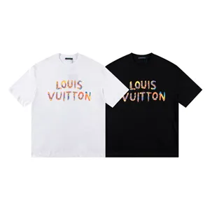 Louis Vuitton Color Graphic Paint Tee ルイヴィトン カラー グラフィック ペイント Tシャツ ブラックとホワイト（Louis Vuitton 11）