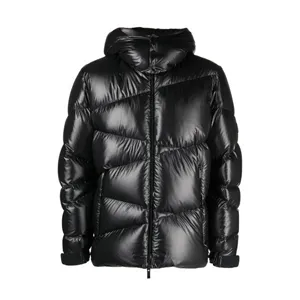 Moncler Yonne Hooded Padded Down Jacket モンクレール フーデッド パデッド ダウン ジャケット ブラック（Moncler 97）