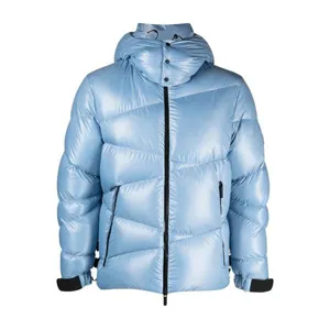 Moncler Yonne Hooded Padded Down Jacket モンクレール フーデッド パデッド ダウン ジャケット ブルー（Moncler 96）