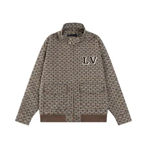 Louis Vuitton Monogra Wool Harrington Jacket ルイヴィトン モノグラム ウール ハリントン ジャケット ブラウン（Louis Vuitton 3）