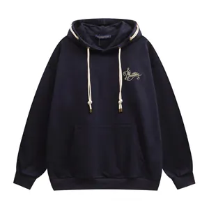 Louis Vuitton Rope Logo Sweat Parker ルイヴィトン ロープロゴ スウェットパーカー ブラック（Louis Vuitton 19）
