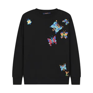 Louis Vuitton Butterfly Sweat ルイスヴィトン バタフライ スウェット ブラック（Louis Vuitton 105）