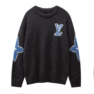 Louis Vuitton Chunky pullover Knit Sweater ルイヴィトン チャンキー プルオーバー ニット セーター ブラック（Louis Vuitton 30）