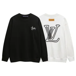 Louis Vuitton Rope Logo Sweat Shirt ルイヴィトン ロープロゴ スウェットシャツ ブラックとホワイト 2色（Louis Vuitton 17）