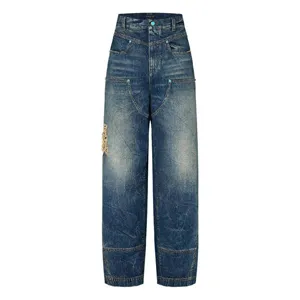 Louis Vuitton Washd Denim Work Wear Pants ルイヴィトン ウォッシュド デニム ワーク ウェア パンツ ブルー（Louis Vuitton 15）