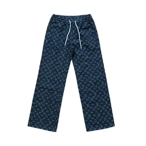 Louis Vuitton Monogram Cotton Easy Pants indigo ルイヴィトン モノグラム コットン イージー パンツ インディゴ（Louis Vuitton 24）