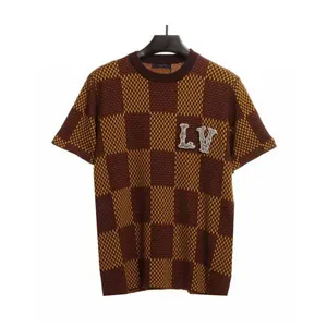 Louis Vuitton LV Damie Tee ルイヴィトン LV ダミエ Tシャツ ブラウン（Louis Vuitton 83）