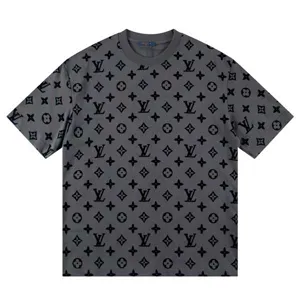 Louis Vuitton Monogram Design Tee ルイヴィトン モノグラム デザイン Tシャツ グレー（Louis Vuitton 97）