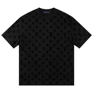 Louis Vuitton Monogram Design Tee ルイヴィトン モノグラム デザイン Tシャツ ブラック（Louis Vuitton 94）