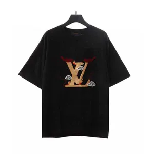 Louis Vuitton 3D Dragon Tee ルイヴィトン 3D ドラゴン Tシャツ ブラック（Louis Vuitton 79）