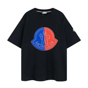 Moncler 2color Logo Tee モンクレール 2カラー ロゴ Tシャツ ブラック（Moncler 69）