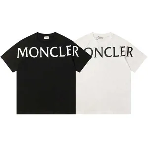 Moncler Chest Name Design Tee モンクレール チェスト ネーム デザイン Tシャツ ブラックとホワイト 2色（Moncler 58）