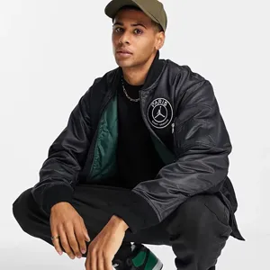 Nike x Pari Saint Germain PSG MA-1 Bomber Jacket ナイキ x パリサンジェルマン MA-1 ボンバージャケット ブラック（Nike 18）