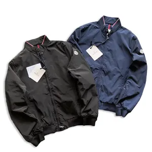 Moncler Zip-Up Nylon Jacket モンクレール ジップアップ ナイロン ジャケット ブラックとブルー 2色（Moncler 27）