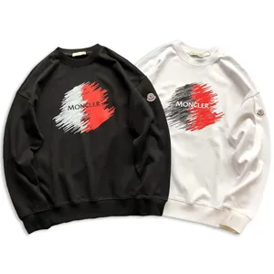 Moncler Enfant Logo Sweat Shirt モンクレール エンファント ロゴ スウェット ブラックとホワイト（Moncler 22）