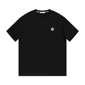 Moncler Basic Logo Tee モンクレール ロゴ Tシャツ ブラック（Moncler 110）