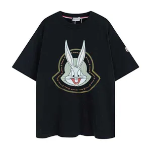 Moncler x Bugs Bunny Print Tee モンクレール x バッグス バニー プリント Tシャツ ブラック（Moncler 62）