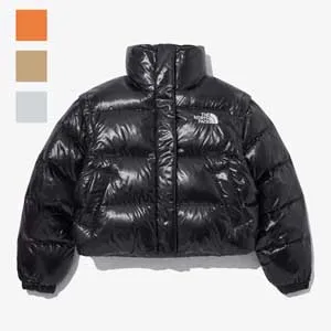 The North Face Nuptse Short Down Jacket Womens ザノースフェイス ヌプシ ショート ダウン ジャケット レディース ブラック（The North Face 14）