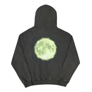 Off-White Super Moon Sweat Parker オフホワイト スーパームーン スウェット パーカー ブラック（Off-White 6）