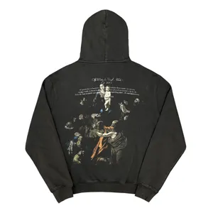 Off-White Virgil Abloh Caravaggio Mary Sweat Parker オフホワイト ヴァージル アブロー カラヴァッジョ メアリー スウェットパーカー ブラック（Off-White 5）?