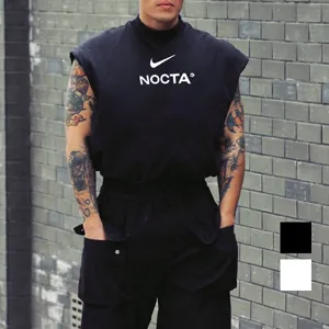Nike x NOCTA Nrg Sleeve Less Tee ナイキ x ノクタ エナジー ノースリーブ Tシャツ ブラックとホワイト 2色（Nike 5）
