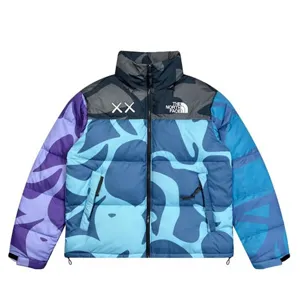 The North Face x KAWS Retro 1996 Nuptse Jacket Monterey Blue ノースフェイス x カウズ ヌプシ ダウンジャケット ブルー（The North Face 54）