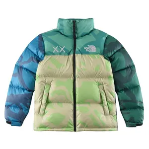 The North Face x KAWS Retro 1996 Nuptse Jacket Safety Green ノースフェイス x カウズ ヌプシ ダウンジャケット グリーン（The North Face 53）