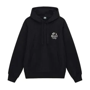 Stussy 8Ball Letter Print Sweat Parker ステューシー 8ボール レター プリント スウェットパーカー ブラック（Stussy 104）
