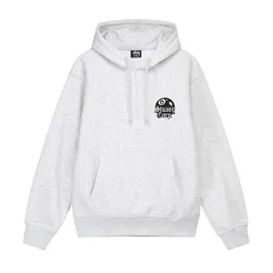 Stussy 8Ball Letter Print Sweat Parker ステューシー 8ボール レター プリント スウェットパーカー ホワイト（Stussy 103）