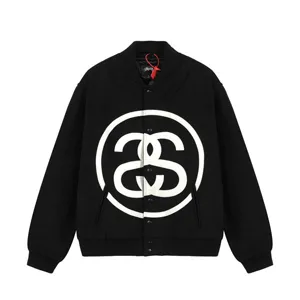 Stussy SS-Link Varcity Jacket ステューシー SSリンク バーシティ ジャケット ブラック（Stussy 85）