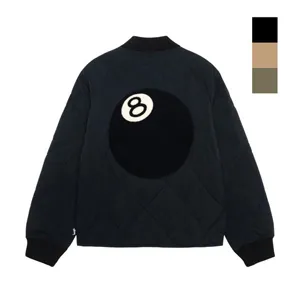 Stussy 8Ball Quilted Liner Jacket ステューシー 8ボール キルティング ライナー ジャケット 3色（Stussy 65）