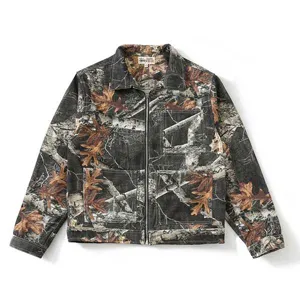 Stussy Real Tree Edge Snou Zip Jacket ステューシー リアル ツリー エッジ スヌー ジップ ジャケット ブラック（Stussy 59）