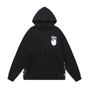 Stussy 8 Ball Color Logo Sweat Parker ステューシー 8 ボール カラー ロゴ スウェット パーカー ブラック（Stussy 43）