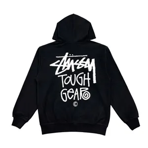Stussy Tough Gear Basic Hoodie ステューシー タフギア ベーシック パーカー ブラック（Stussy 28）