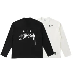Stussy x Nike Sport Mesh L/S Tee ステューシー x ナイキ スポーツ メッシュ L/S Tシャツ ブラックとホワイト 2色（Stussy 21）