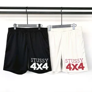 Stussy 4x4 Mesh Football Shorts ステューシー 4x4 メッシュ フットボール ショーツ ブラックとホワイト 2色（Stussy 33）