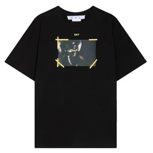Off-White Arrow Caravaggio Mercy Skat Tee Black オフホワイト カラヴァッジオ Tシャツ ブラック（Off-White 53）