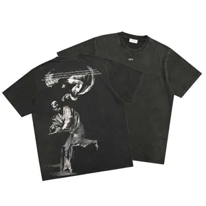 Off-White Virgil Abloh BW S.Matthew Tee オフホワイト ヴァージルアブロー セントマシュー Tシャツ（Off-White 20）