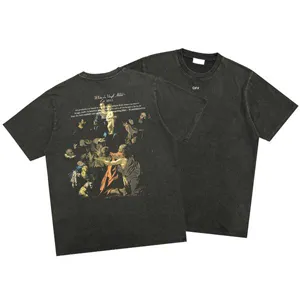 Off-White Virgil Abloh Stamp Mary Over Tee オフホワイト ヴァージルアブロー スタンプ メアリー オーバー Tシャツ（Off-White 21）