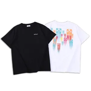 Off-White Color Arrows Logo Tee オフホワイト カラー アロー ロゴ Tシャツ ブラックとホワイト 2色（Off-White 39）