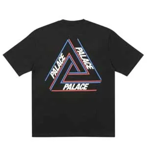 Palace Basically A Tri-Ferg Tee パレス ベイシック ア トライファーグ Tシャツ ブラック（Palace 10）