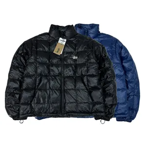Stussy Midweight Jacket ステューシー ミッドウェイト ジャケット ブラックとダークブルー 2色（Stussy 12）