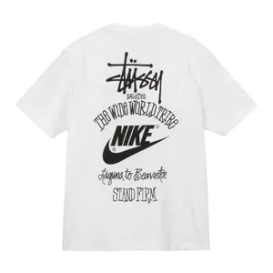 Nike x Stussy 23SS International Tee White ナイキ x ステューシー インターナショナル Tシャツ ホワイト（Stussy 124）