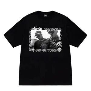 Stussy x Gang Starr Take It Personal Tee Black ステューシー x ギャング スター テイク イット パーソナル Tシャツ ブラック（Stussy 121）