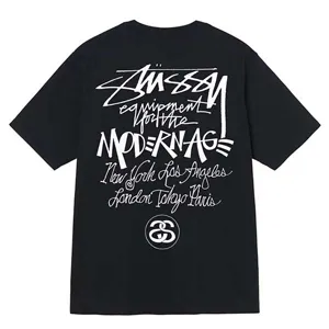 Stussy Modern Age Tee ステューシー モダン エイジ Tシャツ ブラック（Stussy 117）